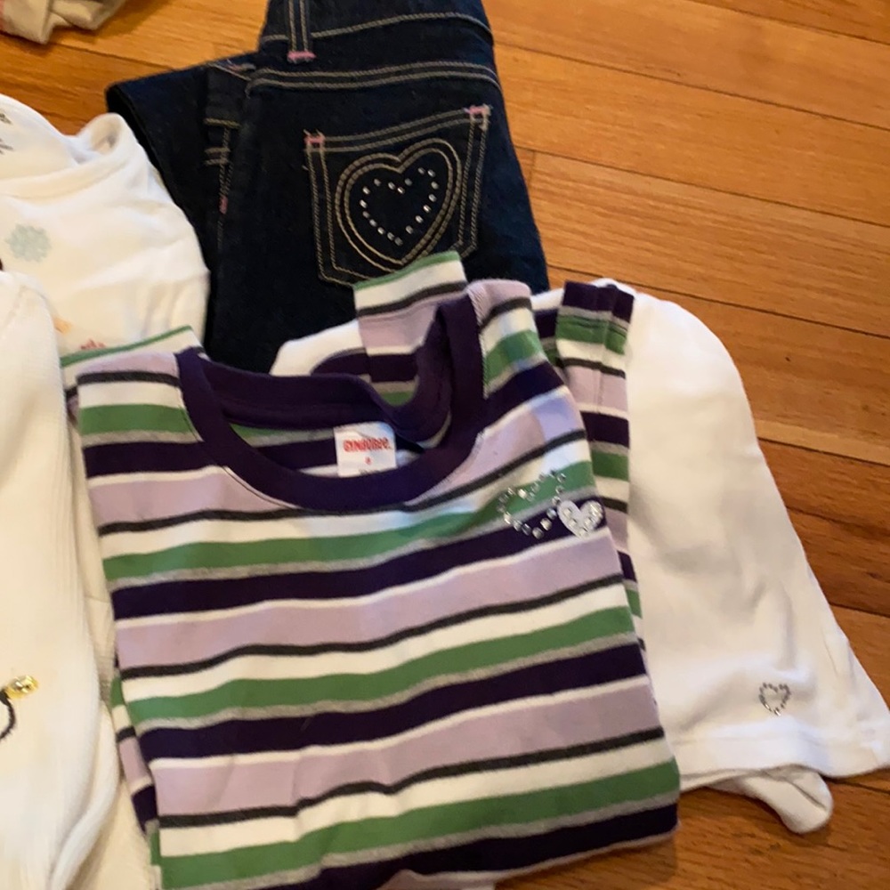 Gymboree lot 3 pants 6 shirts size 8